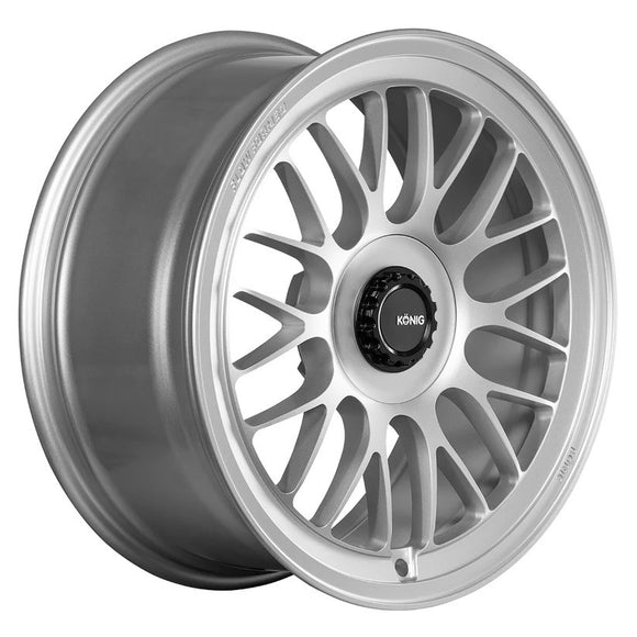 21x9 Konig MKX Satin Silver 5x112 ET30 CB66.56 Wheel Rim