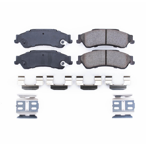 PowerStop Z17 Evolution Ceramic Brake Pads With Hardware