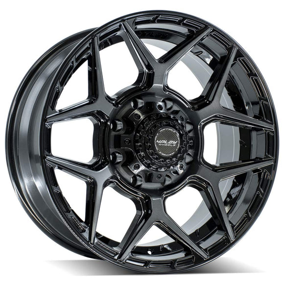 4Play Gen3 4P06 20x9 Black Brushed Face Tinted Wheel 8x170 ET0 CB124.9