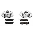 PowerStop Z23 Daily Driver Carbon-Fiber Ceramic Brake Pad and Drilled & Slotted