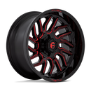 20x10 Fuel Off-Road D808 Hurricane Black 6x139.7 ET-18 CB106.1 Wheel Rim