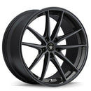 17x8 Konig Oversteer Gloss Black 5x114.3 5x4.5 ET35 Wheel Rim-1