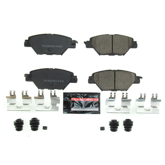 PowerStop Z23 Evolution Sport Carbon-Fiber Brake Pads With Hardware