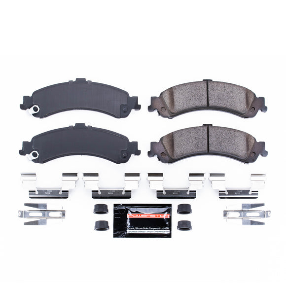 PowerStop Z23 Evolution Sport Carbon-Fiber Brake Pads With Hardware