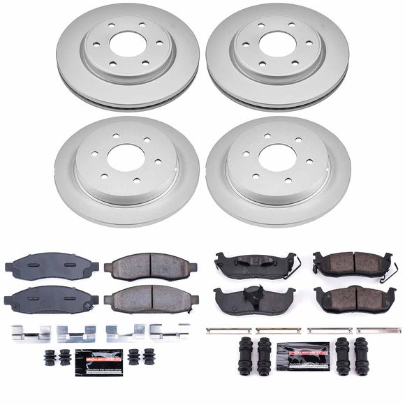 Z23 Daily Driver Premium Carbon-Fiber Ceramic Brake Pad and Fully Coated Rotor K