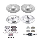 PowerStop Z26 Street Performance Ceramic Brake Pad and Drilled & Slotted Rotor K
