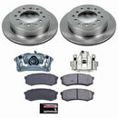 PowerStop OE Stock Replacement Low-Dust Ceramic Brake Pad, Rotor and Caliper Kit