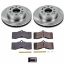 PowerStop OE Stock Replacement Low-Dust Ceramic Brake Pad and Rotor Kit