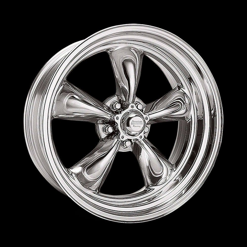 17x9.5 American Racing Torq Thrust II Polished Wheel 5x120.7 17-9.5 ET46