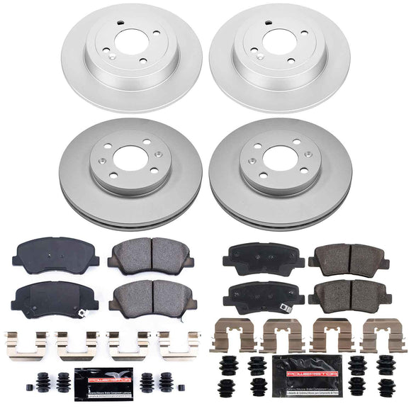 Z23 Daily Driver Premium Carbon-Fiber Ceramic Brake Pad and Fully Coated Rotor K