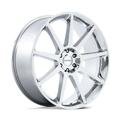 22X9.5 Status Mammoth Chrome 5X112 ET20 Wheel Rim