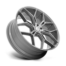 22x9.5 Asanti ABL-38 Monarch Truck Titanium Brushed 6x135 ET38 Wheel