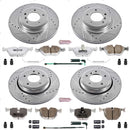 PowerStop Z26 Street Performance Ceramic Brake Pad and Drilled & Slotted Rotor K