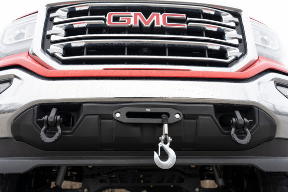 Rough Country Hidden Winch Mounting Plate For Chevy GMC 1500 14-18