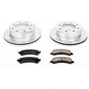 PowerStop Z23 Daily Driver Carbon-Fiber Ceramic Brake Pad and Drilled & Slotted
