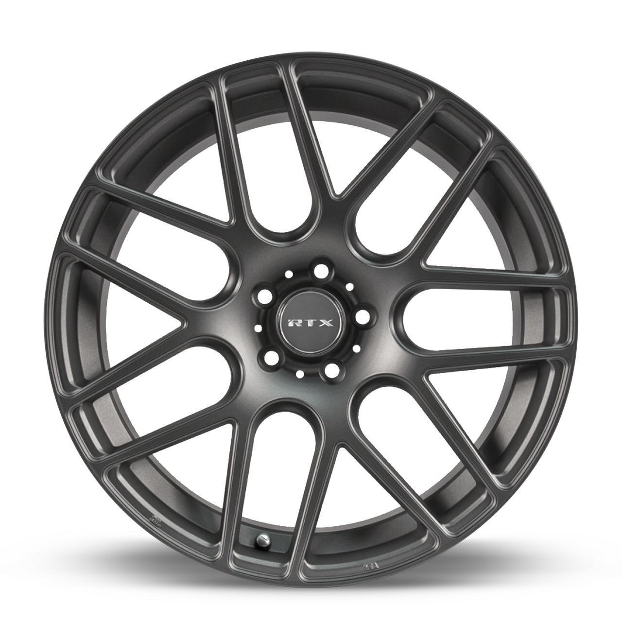 16x6.5 RTX Envy Matte Gunmetal 5x100 ET38 wheel/rim