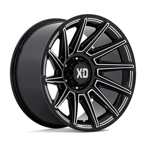 20X10 XD XD867 Specter Gloss Black Milled 6X139.7 6X5.5 ET-18 Wheel Rim