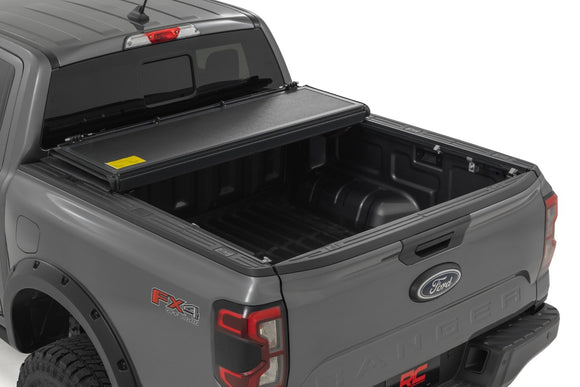 Rough Country Hard Low Profile Bed Cover For 5' Bed Ford Ranger 2024-25