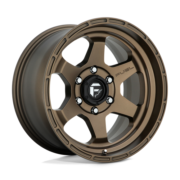 17X9 Fuel D666 Shok Matte Bronze 6X139.7 ET-12 wheel/rim