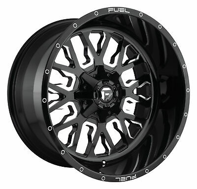 20X9 Fuel D611 Stroke Gloss Black Milled 8X165.1 ET1 wheel/rim