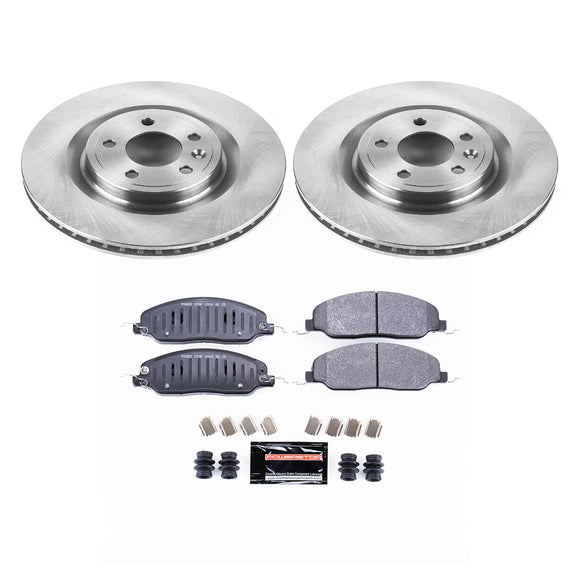PowerStop Track Day High-Performance Brake Pad and Rotor Kit
