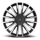 22x9.5 Cavallo CLV-47 Gloss Black Machined 6x135/139.7 ET25 wheel/rim