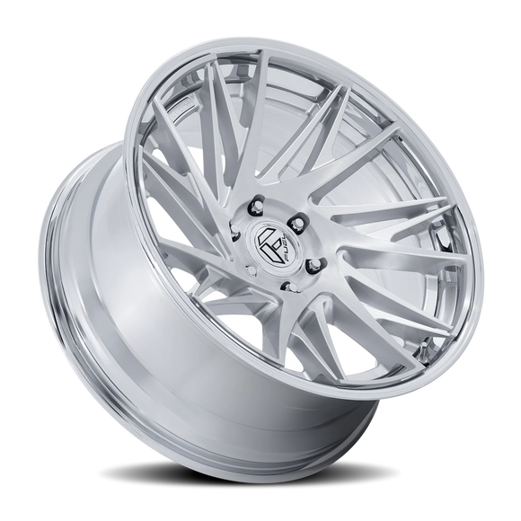 20x10 Fuel Off-Road Dynamo Gloss Silver Wheel 6x139.7 ET-18 CB106.1