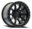 17x9 Arena Wheel Mission Satin Black Wheel 5x127 ET-12 CB71.5