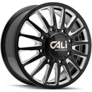 22x8.25 Cali Off-Road Summit Dually  Black/Milled  8x200 ET115 wheel/rim