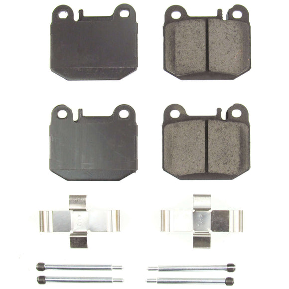 PowerStop Z17 Evolution Ceramic Brake Pads With Hardware