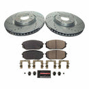 PowerStop Z23 Daily Driver Carbon-Fiber Ceramic Brake Pad and Drilled & Slotted