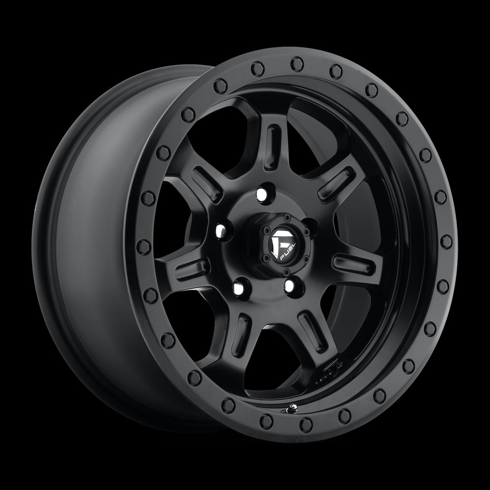 17X8.5 Fuel D572 JM2 Matte Black 5X127 ET-6 wheel/rim