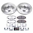 PowerStop Z26 Street Performance Ceramic Brake Pad and Drilled & Slotted Rotor K
