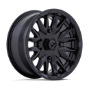 16X7 Msa Offroad Wheels M49 Creed Matte Black 4X110 ET10 Wheel Rim