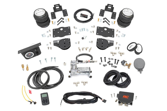 Rough Country Air Spring Kit w compressor For Ram 1500 4WD 19-23
