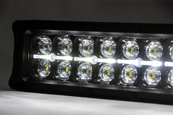 Rough Country Black Series LED 30" Light Curved Dual Row White DRL
