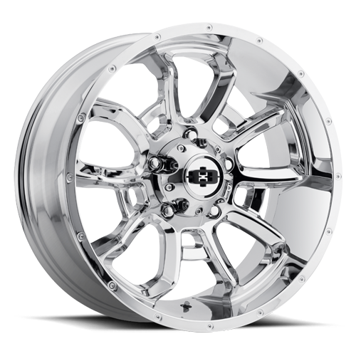 20x12 Vision 415 Bomb Chrome Wheel 6x139.7 ET-51 CB106.2