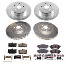 PowerStop Z23 Daily Driver Carbon-Fiber Ceramic Brake Pad and Drilled & Slotted