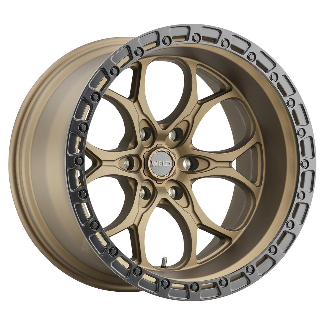 20x10 WELD Off-Road Ledge Six Bronze / Black 6x135 ET-18 Wheel Rim