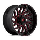 20x10 Fuel Off-Road D808 Hurricane Black 6x139.7 ET-18 CB106.1 Wheel Rim