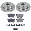 PowerStop OE Stock Replacement Low-Dust Ceramic Brake Pad and Rotor Kit