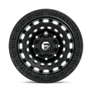 17x9 Fuel Off-Road D633 Zephyr Matte Black 5x127 ET-12 CB71.5 Wheel Rim