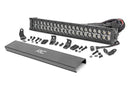 Rough Country Black Series LED Light 20" Dual Row For White DRL