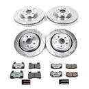 PowerStop Z26 Street Performance Ceramic Brake Pad and Drilled & Slotted Rotor K