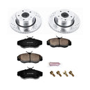 PowerStop Z23 Daily Driver Carbon-Fiber Ceramic Brake Pad and Drilled & Slotted