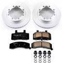 PowerStop Genuine Geomet Coated Rotor and Low-Dust Ceramic Brake Pad Kit