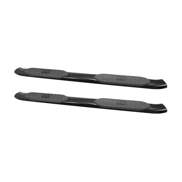 Westin PRO TRAXX 5 Oval Nerf Step Bars Powder Coated Black Steel 21-54015