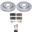 Genuine Geomet Coated Rotor and Low-Dust Ceramic Brake Pad Kit