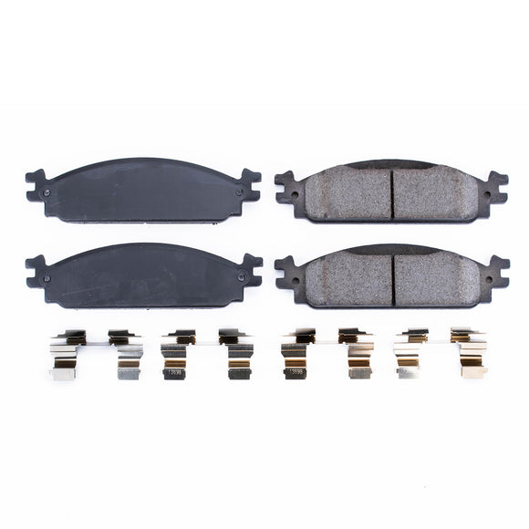 PowerStop Z17 Evolution Ceramic Brake Pads With Hardware