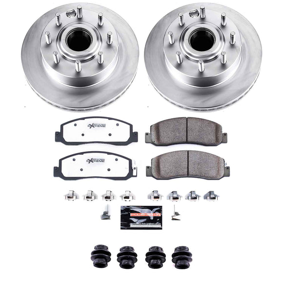 Z36 Truck & Tow Premium Carbon-Fiber Ceramic Brake Pad and Fully Coated Rotor Ki